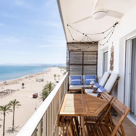 Apartment El Acuario - Primera Linea Y Todas Ventanas Dan Al Mar *
